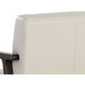 Neymar Linea Light Grey Leather Lounge Chair
